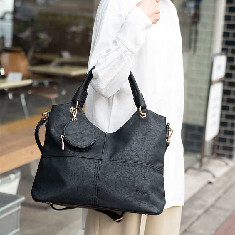 クロスステッチ2wayトートバッグ 丸型コインケース付き 401438 フィラノ公式オンラインショップ