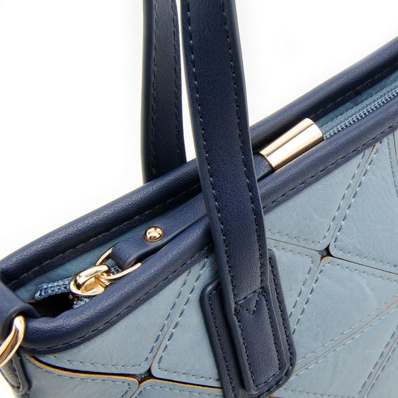 麻布パッチワークのショルダーバッグ 帆布パッチワーク ショルダーバッグ 全4カラー | ショルダーマチ