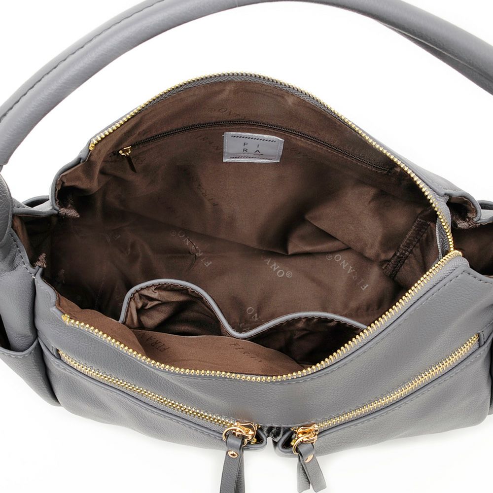 ダブルファスナーポケットワンハンドルバッグ/302460