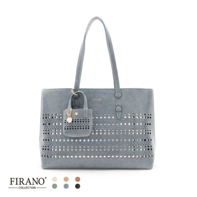 【FIRANO】新品未使用トートバック(*´˘`*)♥ FIRANO VITAジャガードトートバッグ＆ショルダーバッグセット